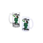 Ghostbastır Design İçmeye Başla Kulplu Bira Bardağı Buzlu Veya Şeffaf Seçenekli 0106