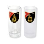 Ghostbastır Design İstanbulspor Rakı Bardağı Cam 200 cc Buzlu ya da Buzsuz Seçenekleriyle 066