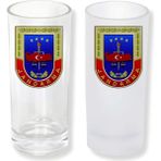 Ghostbastır Design Jandarma Kuvvetleri Buzlu / Buzsuz Seçenekli Rakı Bardağı – 1 Adet Şık Sunum Bardağı 0165 - 200 ml