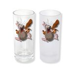 Ghostbastır Design Kaptan Mağara Adamı Rakı Bardağı Cam 200 cc Buzlu ya da Buzsuz Seçenekleriyle 1121