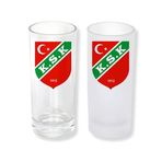Ghostbastır Design Karşıyaka Spor Rakı Bardağı Cam 200 cc Buzlu ya da Buzsuz Seçenekleriyle 0668