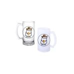 Ghostbastır Design Kovboy Kulplu Bira Bardağı Buzlu Veya Şeffaf Seçenekli 0146