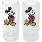 Ghostbastır Design Mickey Mouse Buzlu / Buzsuz Seçenekli Rakı Bardağı – 1 Adet Şık Sunum Bardağı 016 - 200 ml