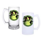 Ghostbastır Design Noel Öncesi Kabusu Bira Bardağı 500 cc Cam Buzlu veya Buzsuz Seçenekleriyle 0261