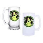 Ghostbastır Design Noel Öncesi Kabusu Bira Bardağı 500 cc Cam Buzlu veya Buzsuz Seçenekleriyle 0261