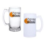 Ghostbastır Design ÖSYM Mağduru Bira Bardağı 500 cc Cam Buzlu veya Buzsuz Seçenekleriyle 0103