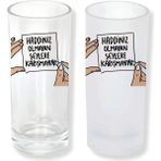 Ghostbastır Design Özlü Sözlü Buzlu / Buzsuz Seçenekli Rakı Bardağı – 1 Adet Şık Sunum Bardağı 093 - Şeffaf - 200 ml