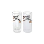 Ghostbastır Design Özlü Sözlü Buzlu / Buzsuz Seçenekli Rakı Bardağı – 1 Adet Şık Sunum Bardağı 093