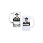 Ghostbastır Design Peaky Blinders Kulplu Bira Bardağı Buzlu Veya Şeffaf Seçenekli 0179