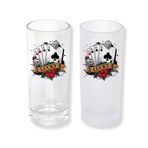 Ghostbastır Design Poker Ası Rakı Bardağı Cam 200 cc Buzlu ya da Buzsuz Seçenekleriyle 043