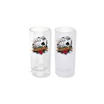 Ghostbastır Design Poker Buzlu / Buzsuz Seçenekli Rakı Bardağı – 1 Adet Şık Sunum Bardağı 006