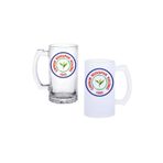 Ghostbastır Design Rizespor Kulplu Bira Bardağı Buzlu Veya Şeffaf Seçenekli 0187
