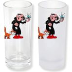 Ghostbastır Design Şirinler Gargamel Buzlu / Buzsuz Seçenekli Rakı Bardağı – 1 Adet Şık Sunum Bardağı 005 - 200 ml