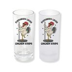 Ghostbastır Design Striptizci Tavuk Rakı Bardağı Cam 200 cc Buzlu ya da Buzsuz Seçenekleriyle 1128