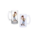 Ghostbastır Design Toy Story Kulplu Bira Bardağı Buzlu Veya Şeffaf Seçenekli 0234
