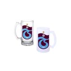 Ghostbastır Design Trabzonspor Kulplu Bira Bardağı Buzlu Veya Şeffaf Seçenekli 040