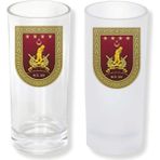 Ghostbastır Design Türk Kara Kuvvetleri Buzlu / Buzsuz Seçenekli Rakı Bardağı – 1 Adet Şık Sunum Bardağı 0112 - Şeffaf - 200 ml