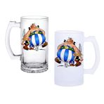 Ghostbastır Design Vikingler Bira Bardağı 500 cc Cam Buzlu veya Buzsuz Seçenekleriyle 0478
