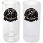 Ghostbastır Design Yalnız Kurt Buzlu / Buzsuz Seçenekli Rakı Bardağı – 1 Adet Şık Sunum Bardağı 0174 - Şeffaf - 200 ml