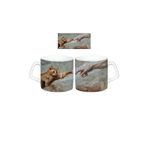 Ghostbastır Design Yaradılışın Yaratılışı Kedili Kupa Bardak | Tek Adet 0554