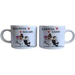 Ghostbusters Kocam da kocam karım da karım kahve fincan takımı - mug