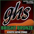 GHS BB10U Bright Bronze Akustik Gitar Teli (10-46)