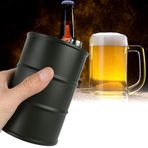 Ghzste Şarap Cep Şişesi, 700 Ml Taşınabilir Paslanmaz Çelik Bira Fıçısı Viski Likör Cep Şişesi Kapaklı, Kolay Doldurma Ve Dökme Için Geniş Ağız Cep Şişesi, Parti Için (Yeşil)