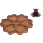 Gia Concept Kalpli Ahşap Dekoratif Tabak