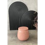 Gia Design El Yapımı Dekoratif Yıldız Desenli Kapaklı Kapta Kokulu Mum