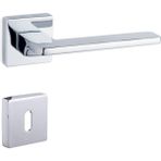 Gıada Krom - Oda Rozetli Kapı Kolu - Hha110Ro11N Cr