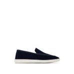 Giampiero Nicola Erkek Hakiki Deri Mavi Loafer Ayakkabı 664 47007B ERK AYK Y26 BLU