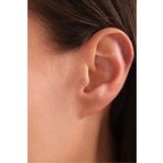 Gianfranco 14 Ayar Minio Çiçek Tragus Altın Küpe