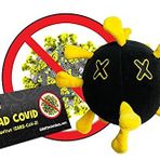 GIANTmicrobes Dead Covid Pelüş - Sınırlı Sürüm Covid Virüsü, Aile, Bilim İnsanları, Eğitimciler, Sağlık Çalışanları için Harika Bir Hediye, Eğlenceli Bir Bilgi Eğitim Kartı Dahil