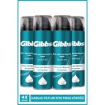 GİBBS Sensitive Hassas Ciltler için Erkek Tıraş Köpüğü 4x200ml