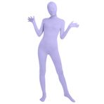 Gibz Catsuit Açık Mor Tek Parça Spor Jimnastik Erkek Tulum