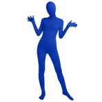 Gibz Catsuit Kraliyet Mavisi Tek Parça Spor Jimnastik Erkek Tulum