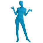 Gibz Catsuit Mavi Tek Parça Spor Jimnastik Erkek Tulum