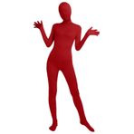 Gibz Catsuit Şarap Kırmızısı Tek Parça Spor Jimnastik Erkek Tulum