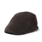 Gibz Newsboy Coffe-61 İrlandalı Düz Erkek Şapka