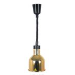 Gıda Isıtıcı Lambası, Geri Çekilebilir Gıda Isıtıcı Lamba Ticari Otel Mutfak Ekipmanları 220 V, Lamba Çapı 29 cm,D