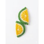 GİDEGO ACCESSORIES Saçsız Bebek Tokası-2'li Set, Limon