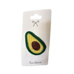 GİDEGO ACCESSORIES Saçsız Bebek Tokası, Avokado, Büyük Boy