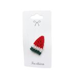 GİDEGO ACCESSORIES Saçsız Bebek Tokası, Karpuz, Küçük Boy