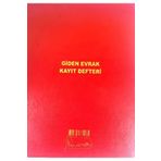 Gıden Evrak Kayıt Defterı Cılt Kapak