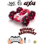 giffy Oyuncak 4X4 Buhar Atan Şarjlı Full Fonksiyon Uzaktan Kumandalı Akrobat Araba Duman Atar Typc-e Şarj