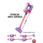 giffy Oyuncak Dikey Süpürge Pilli Sesli Çekim Efektli 3 Başlıklı 4 Kombinasyonlu 61 cm