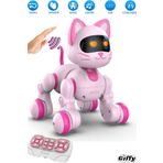 giffy Oyuncak Full Fonksiyon Uzaktan Kumandalı El Sensörlü Şarjlı Işıklı Müzikli Dansçı Robot Kedi