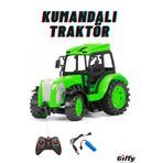 giffy Oyuncak Uzaktan Kumandalı Traktör Full Fonksiyon Hareketli İş Makinesi RC Traktör Arka Yük Takılır