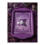 GiFi Kuromi & Hello Kitty Lisanslı Mini Metal Tepsi Süt Tepsisi