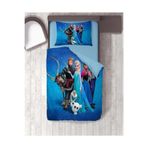 Gift Duvet Cover Desing Elsa 3d Baskılı Tek Kişilik Nevresim Takımı MAVİ 160 x 220